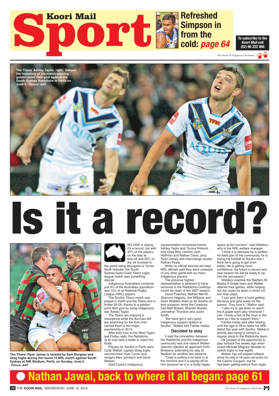 Koori Mail Preview Pages