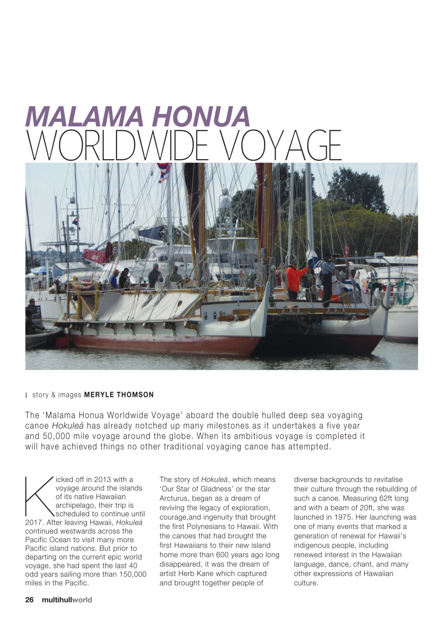 Multihull World Preview Pages