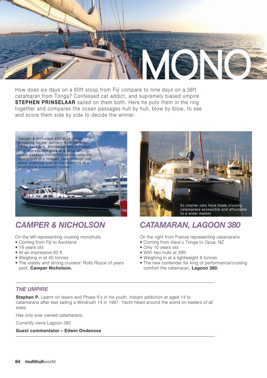 Multihull World Preview Pages