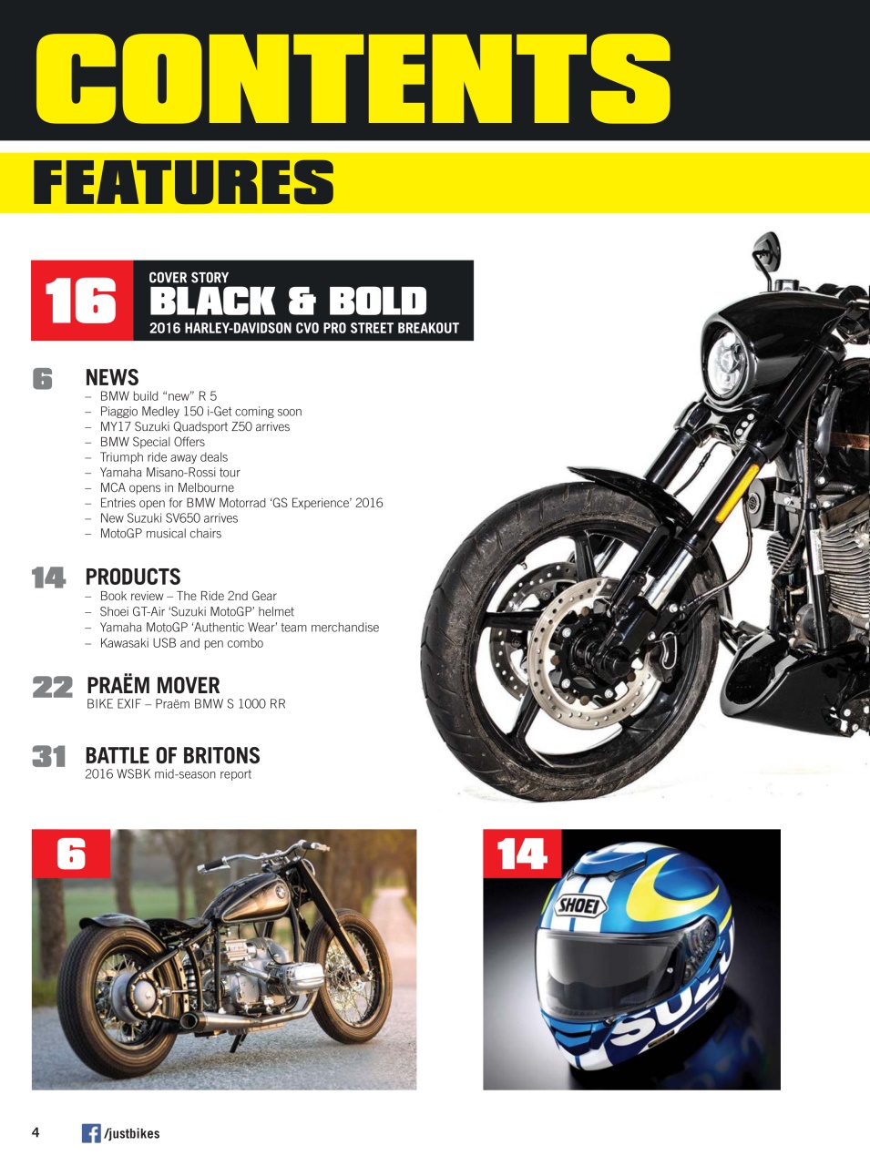 JUST BIKES Preview Pages