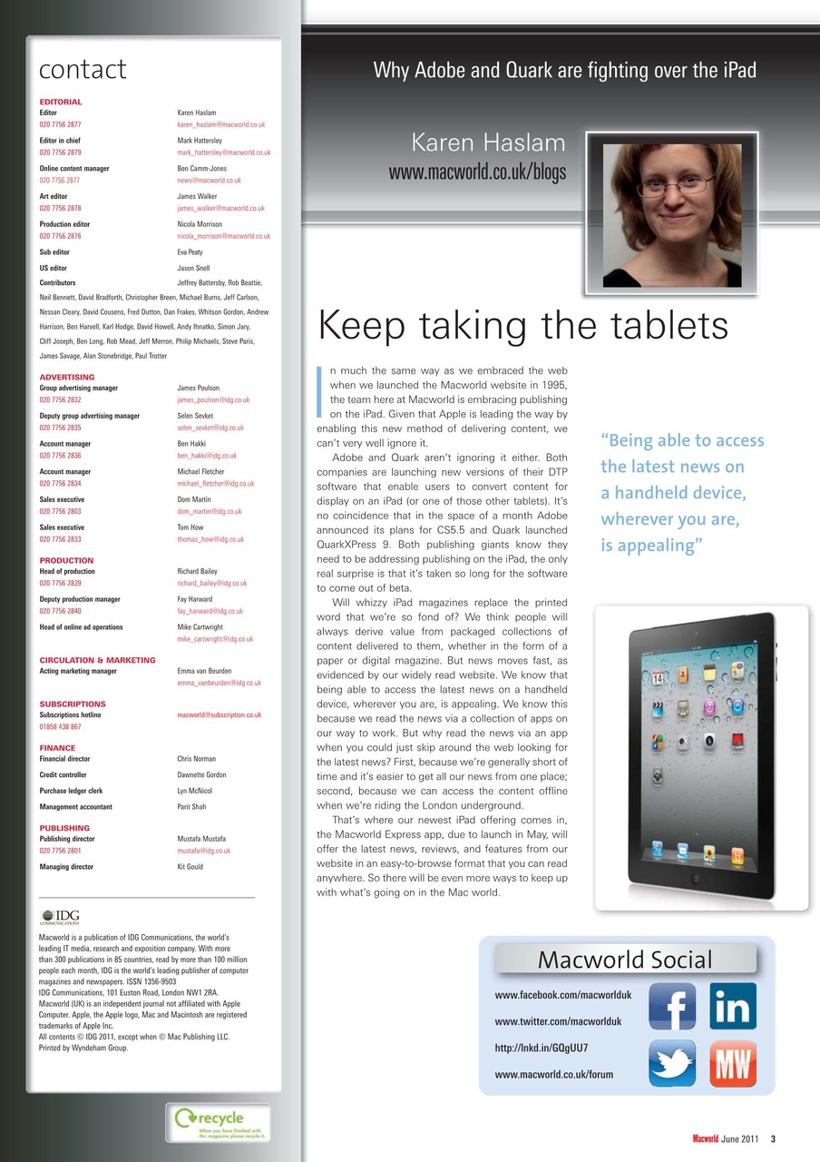 Macworld Preview Pages