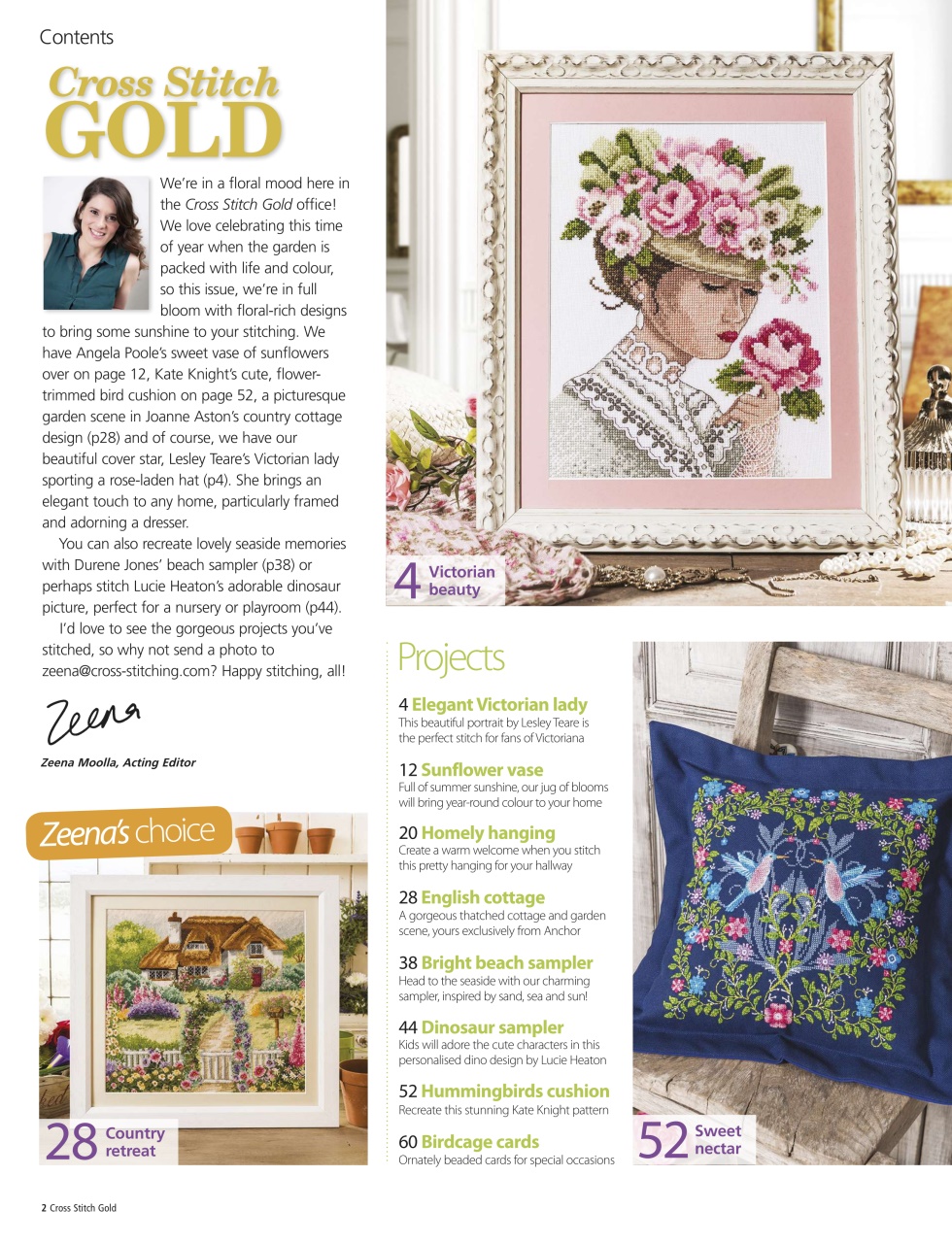 Cross Stitch Gold Preview Pages