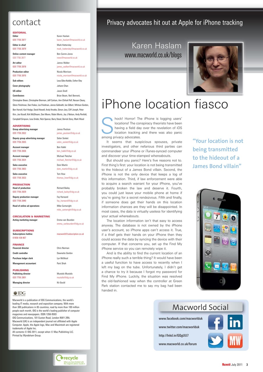 Macworld Preview Pages