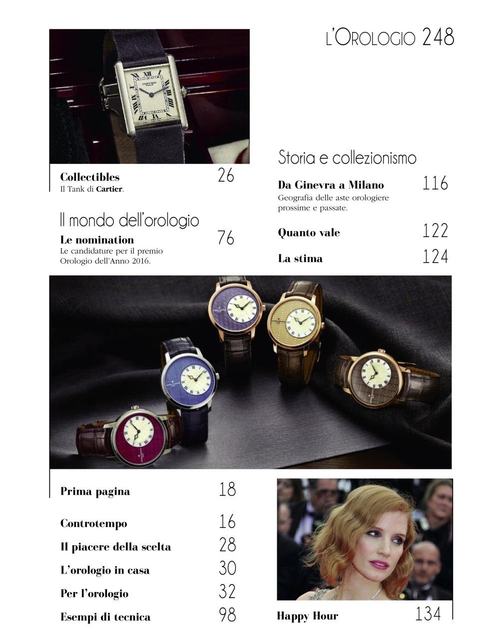 L'Orologio Preview Pages