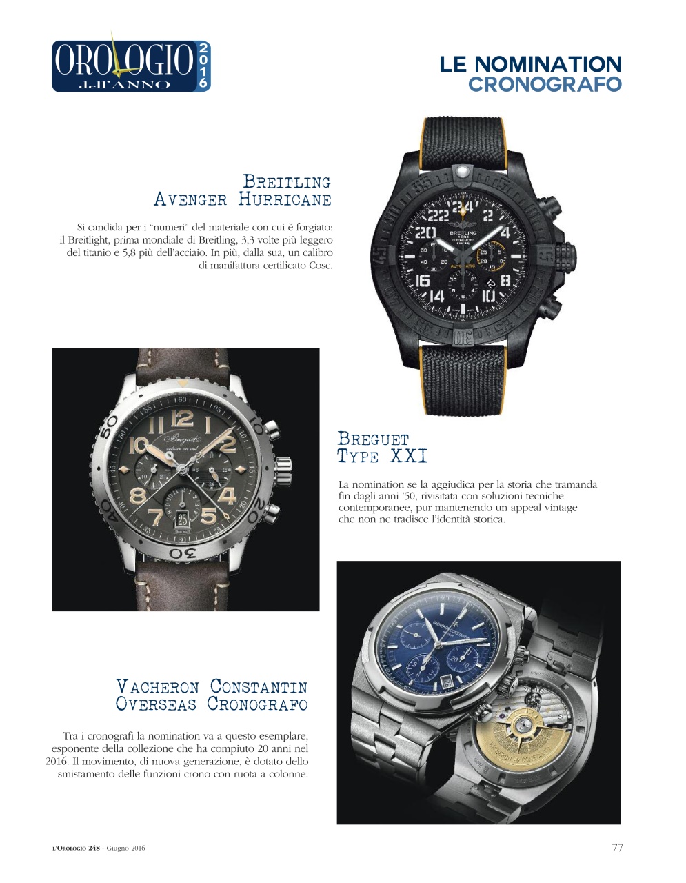 L'Orologio Preview Pages