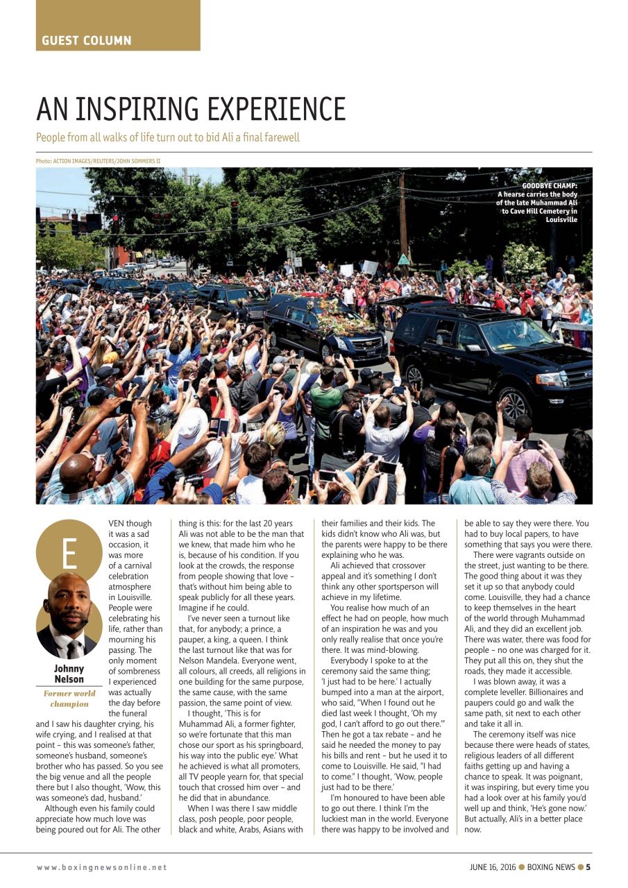 Boxing News Preview Pages