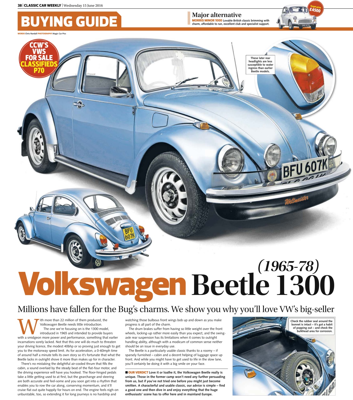 Classic Car Weekly Preview Pages