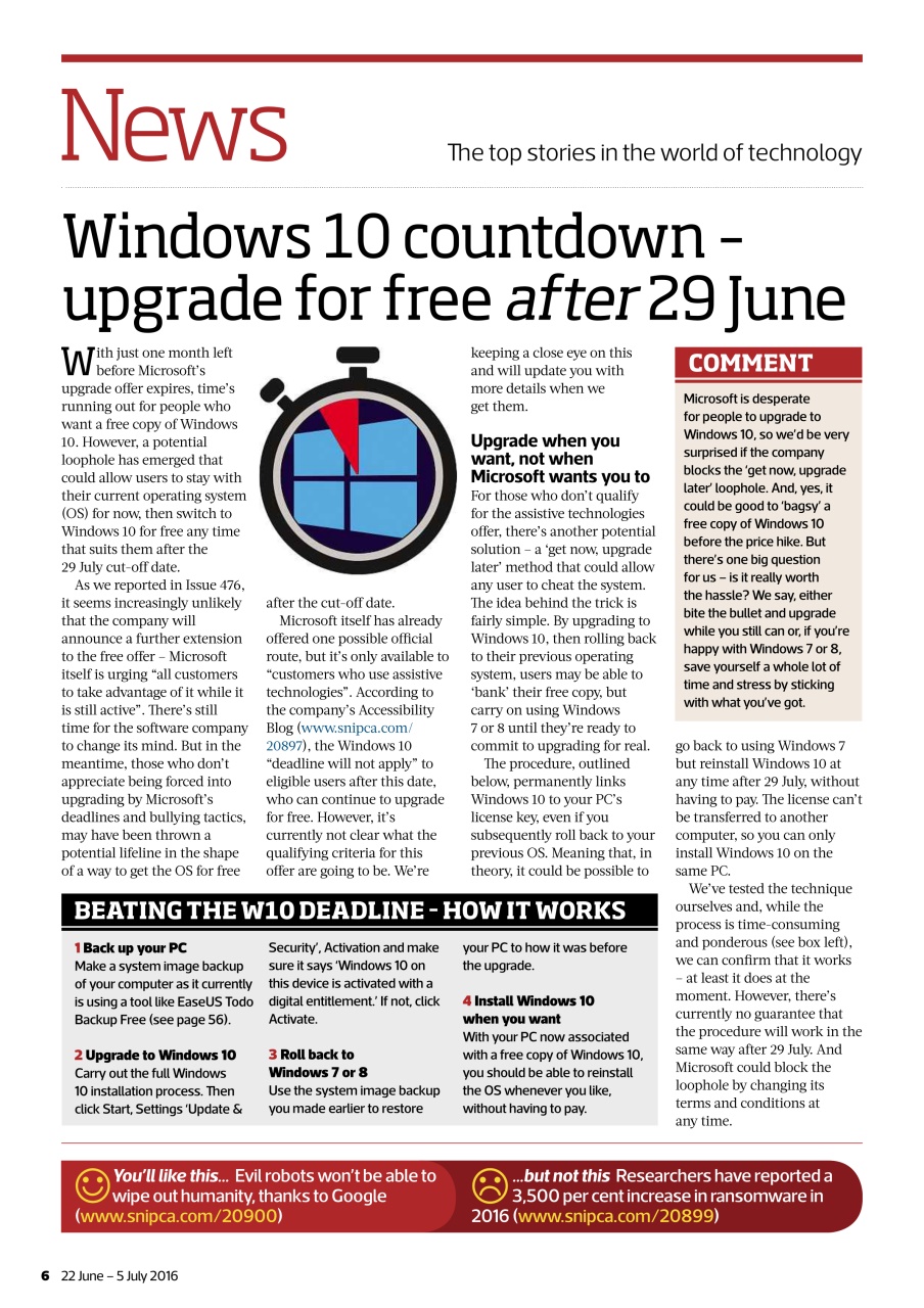 Computer Active Preview Pages