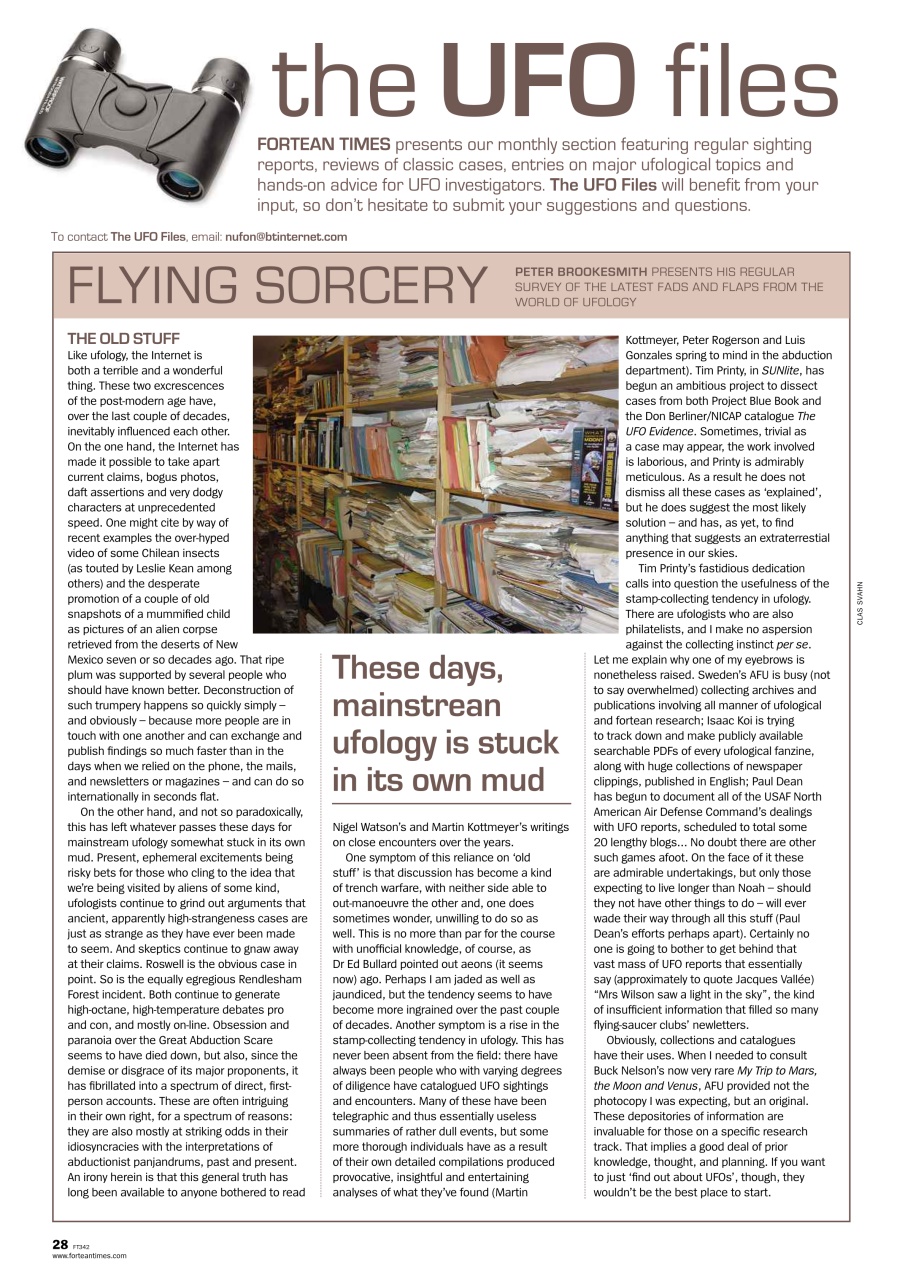 Fortean Times Preview Pages