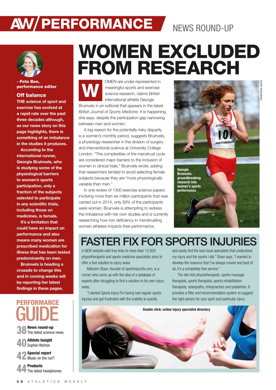 AW – Athletics Weekly Magazine Preview Pages