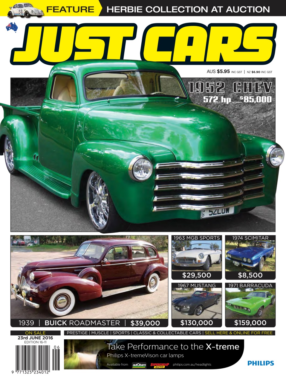 JUST CARS Preview Pages