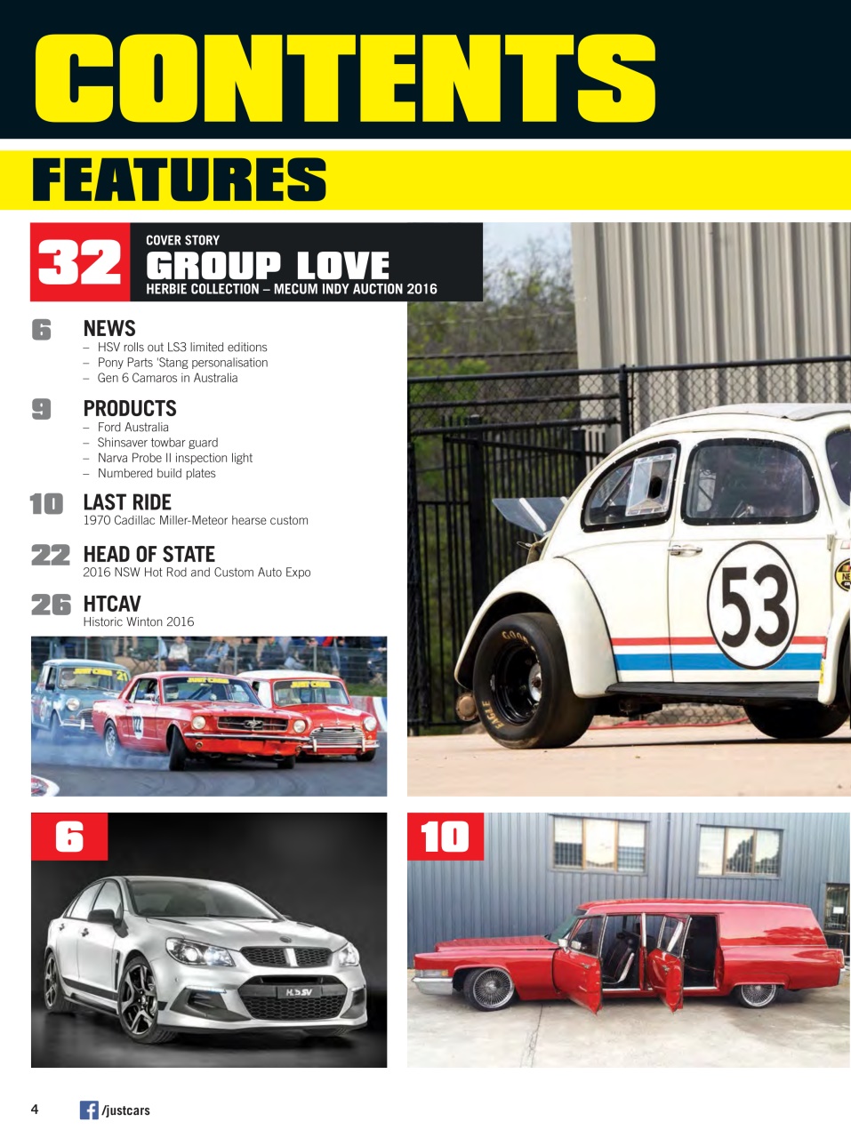 JUST CARS Preview Pages