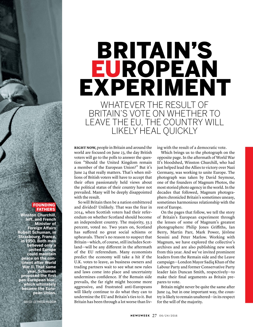 Newsweek International Preview Pages