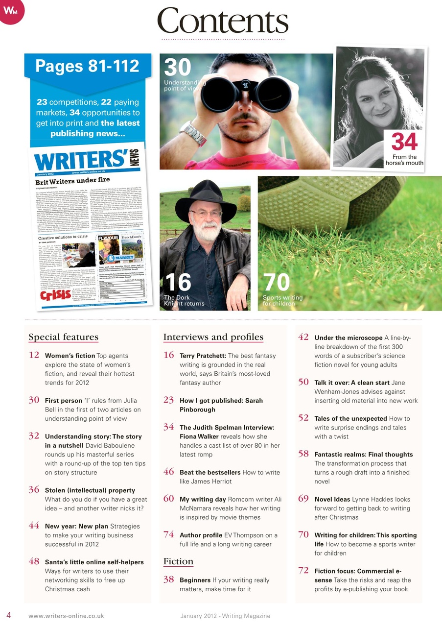 Writing Magazine Preview Pages