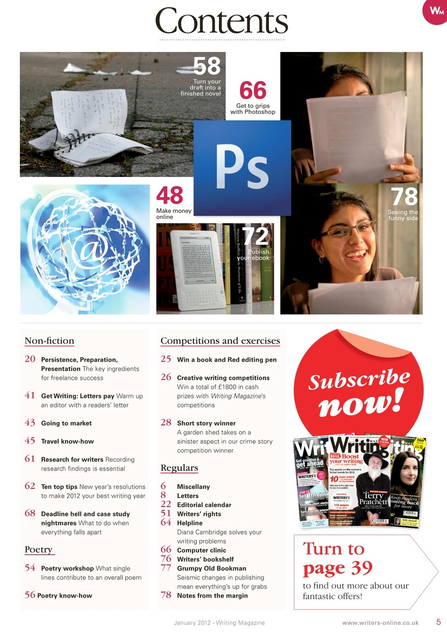 Writing Magazine Preview Pages