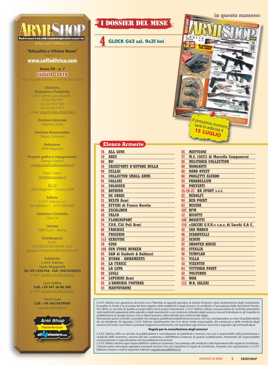 ARMI SHOP Preview Pages