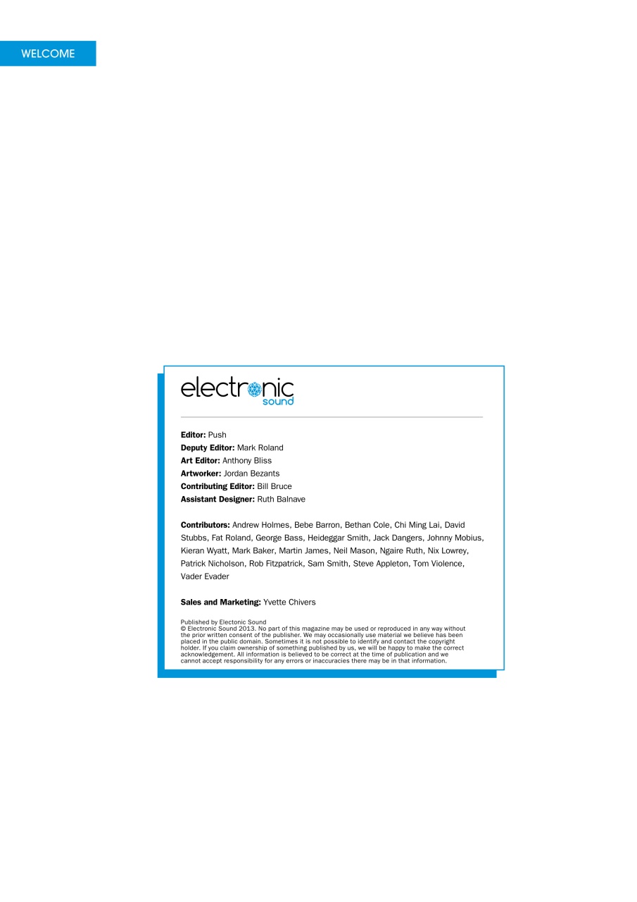 Electronic Sound Preview Pages