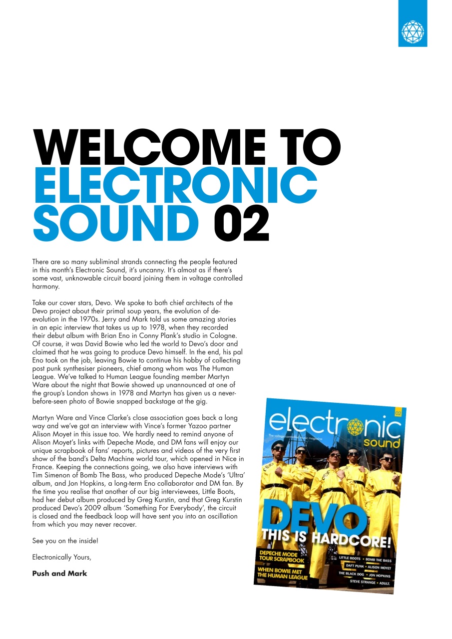 Electronic Sound Preview Pages