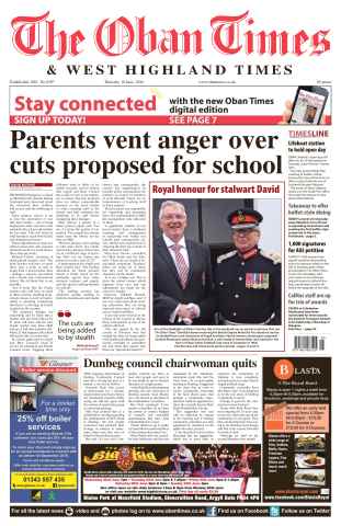 The Oban Times & Lochaber Times issue 16th June 2016
