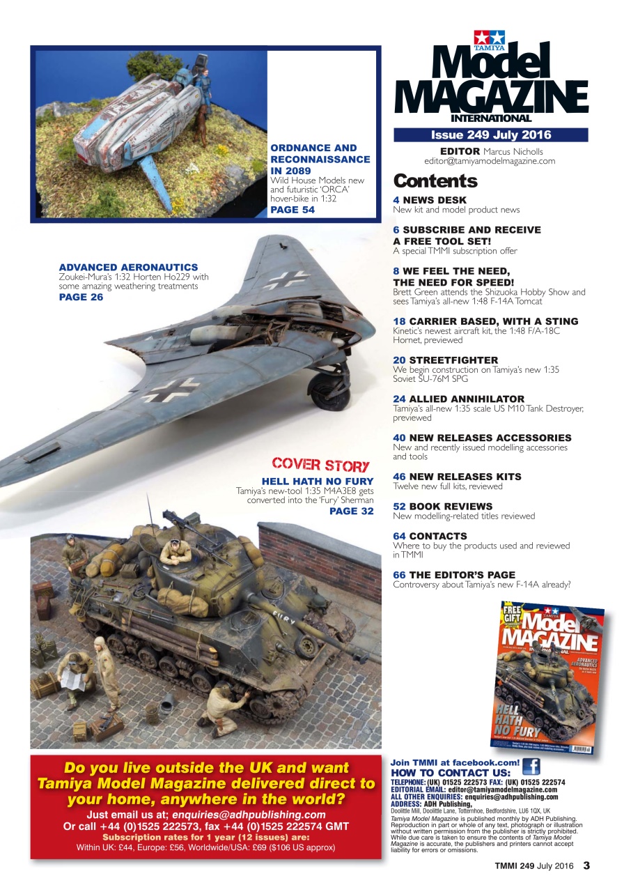 Tamiya Model Magazine Preview Pages