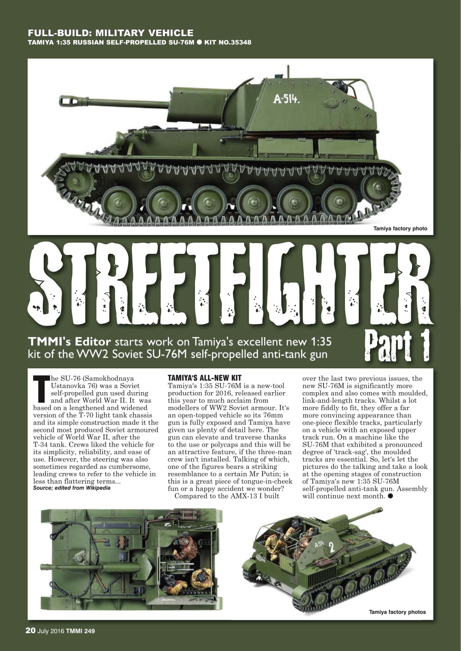 Tamiya Model Magazine Preview Pages