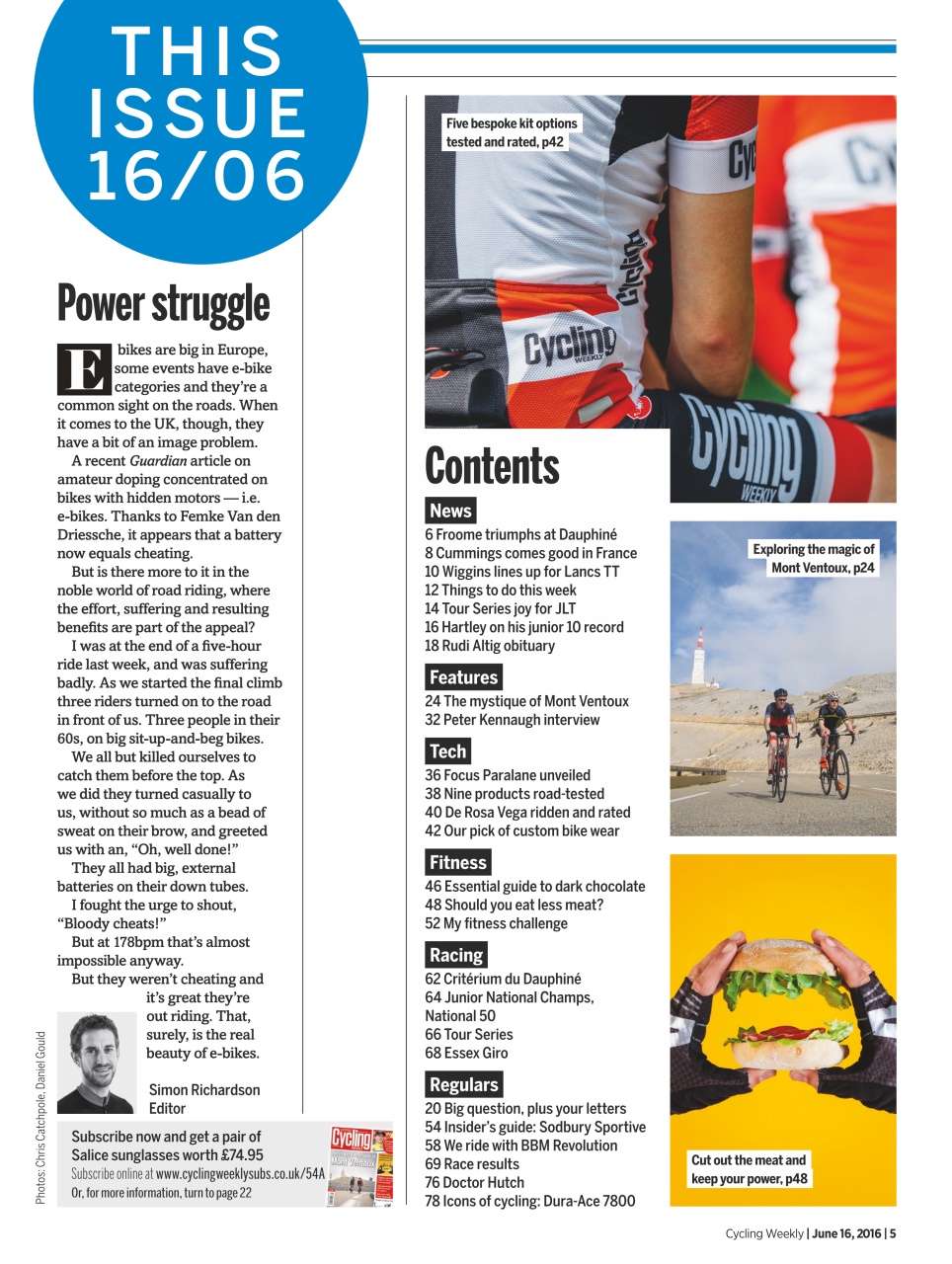 Cycling Weekly Preview Pages