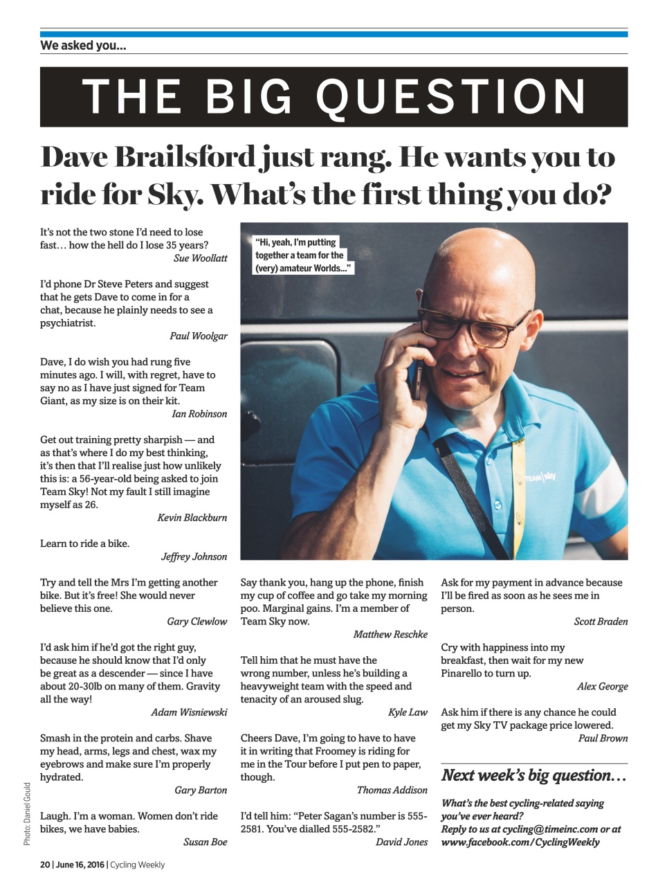 Cycling Weekly Preview Pages