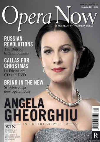 Opera Now issue Opera Now December 2011