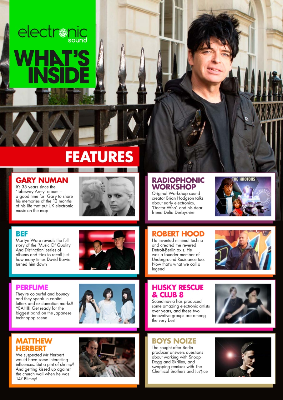 Electronic Sound Preview Pages