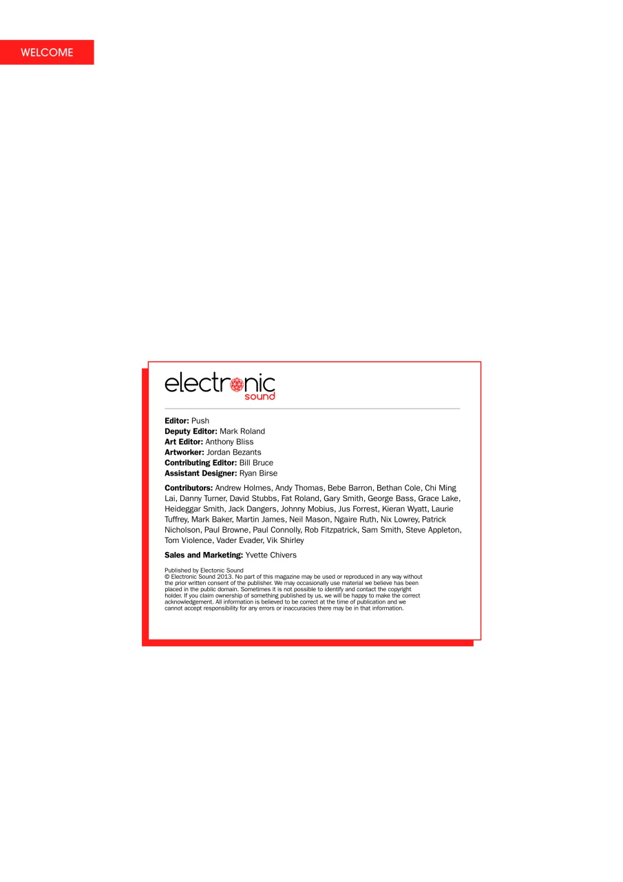 Electronic Sound Preview Pages