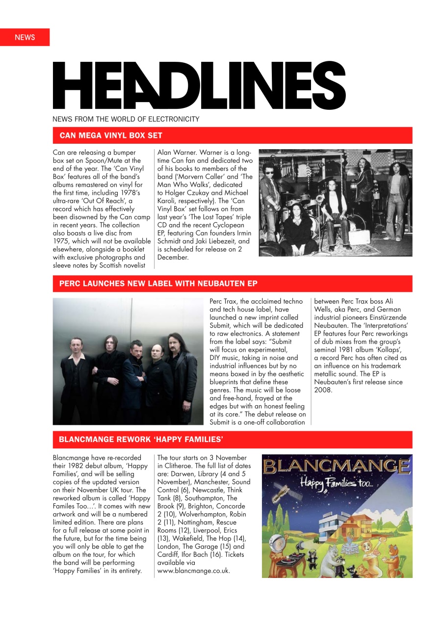 Electronic Sound Preview Pages