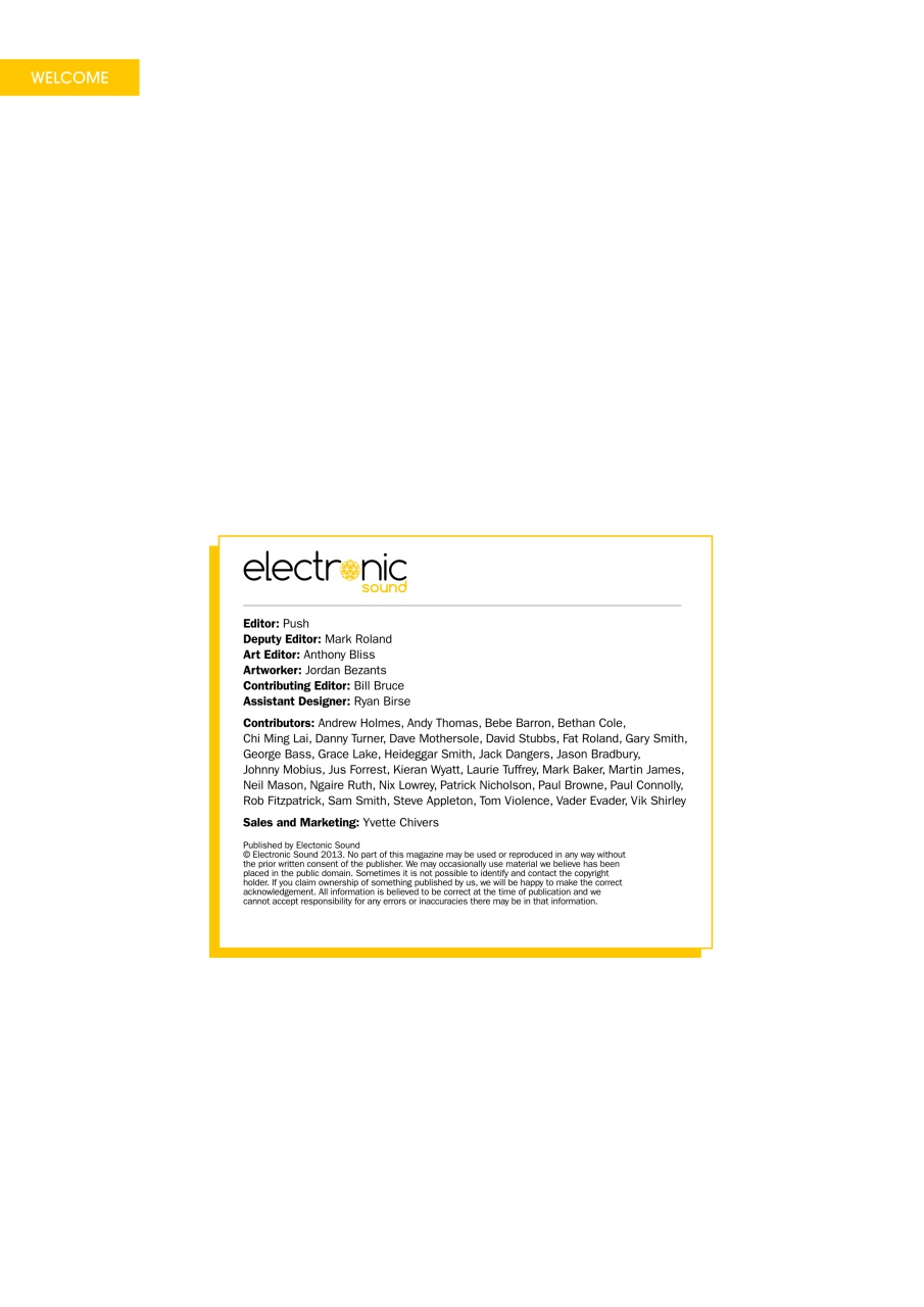 Electronic Sound Preview Pages
