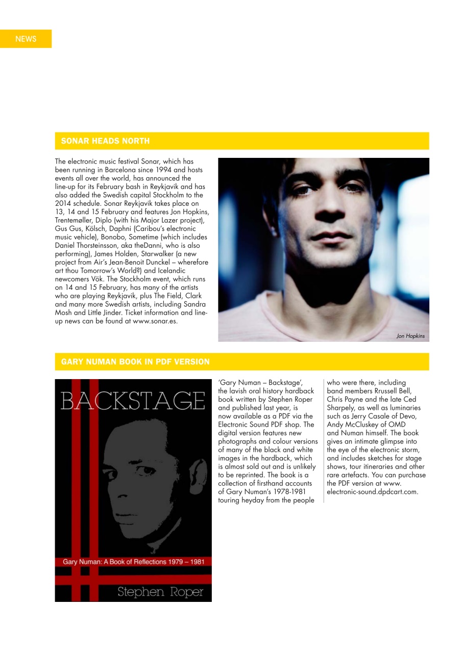 Electronic Sound Preview Pages