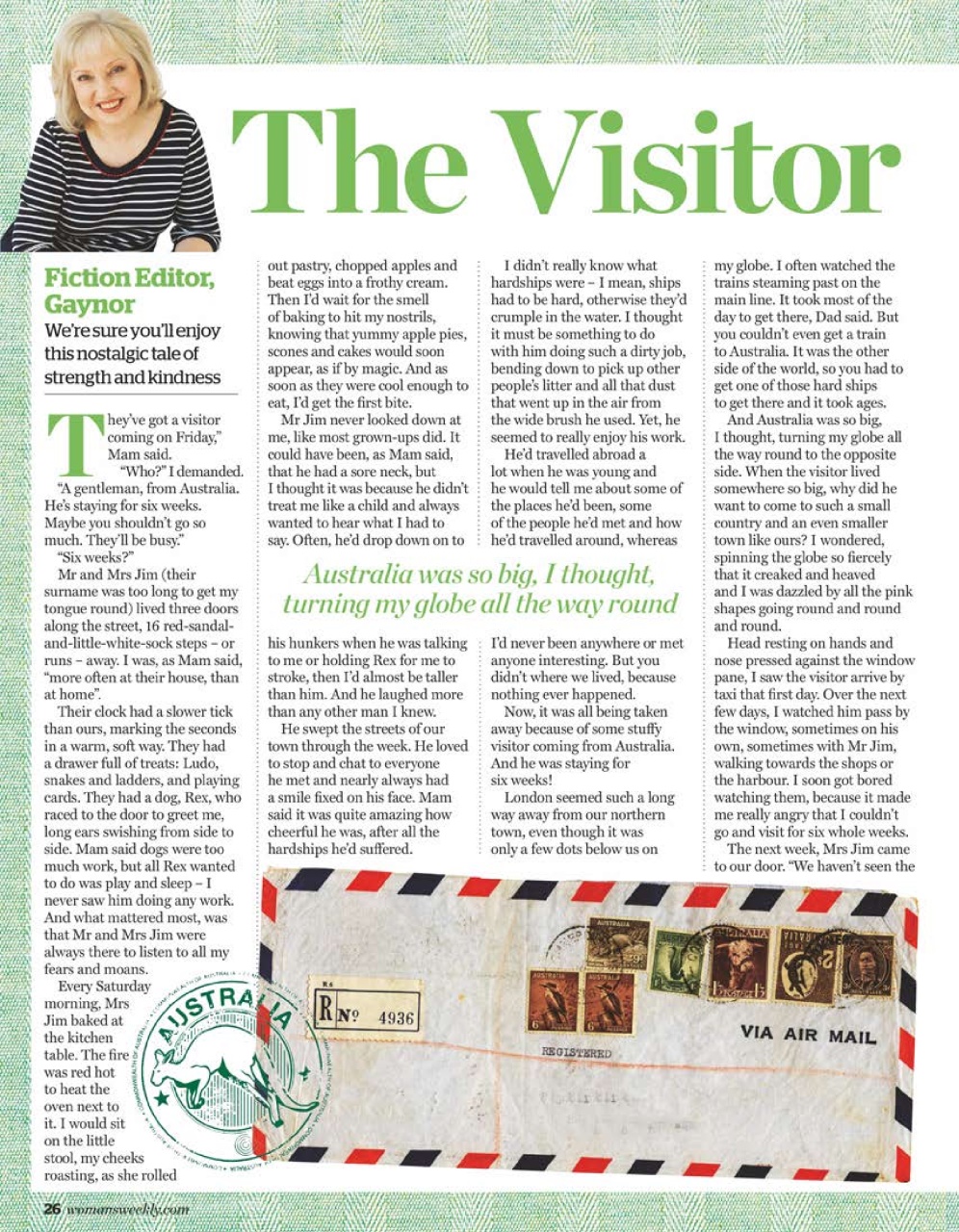 Woman's Weekly Preview Pages