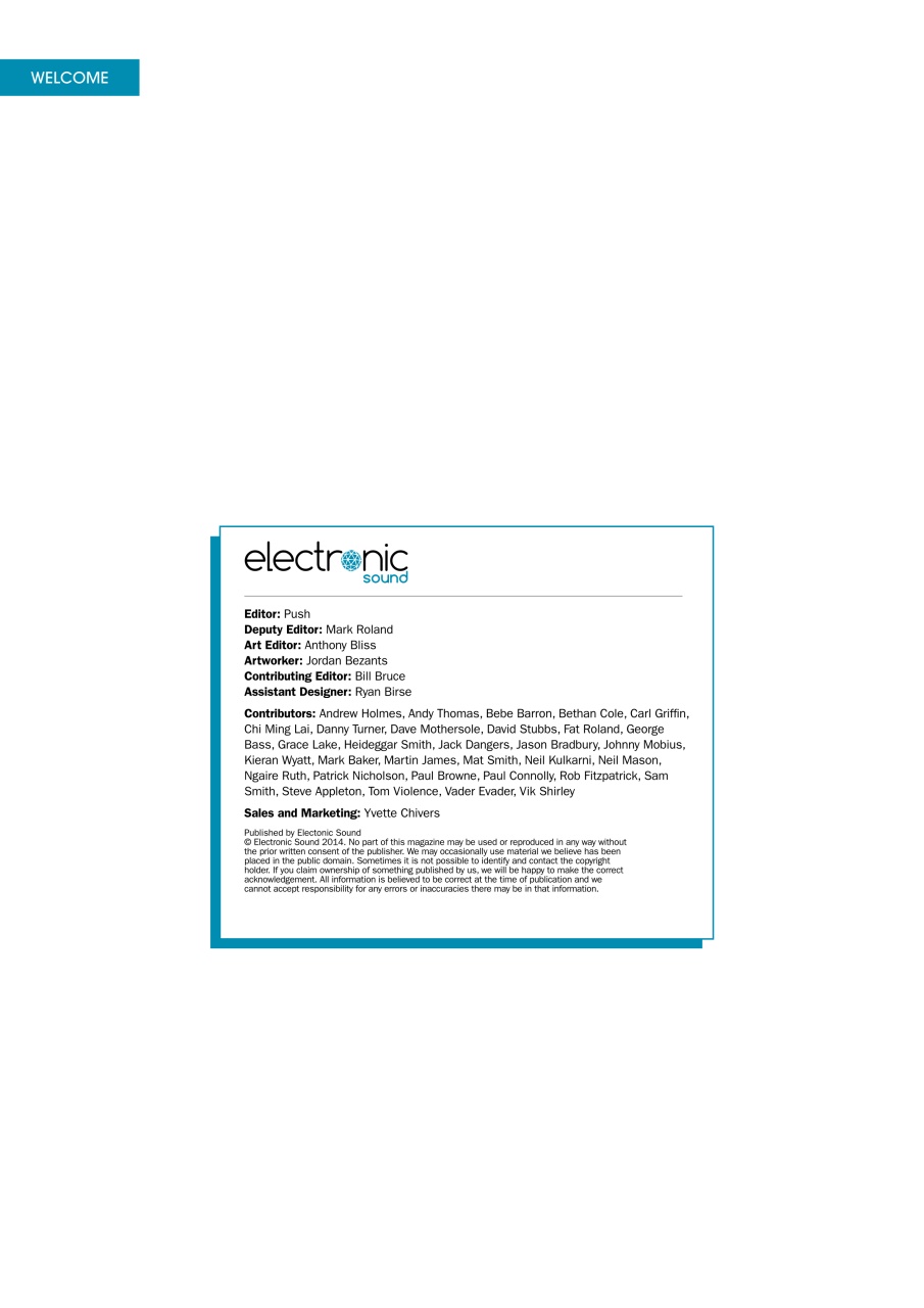 Electronic Sound Preview Pages