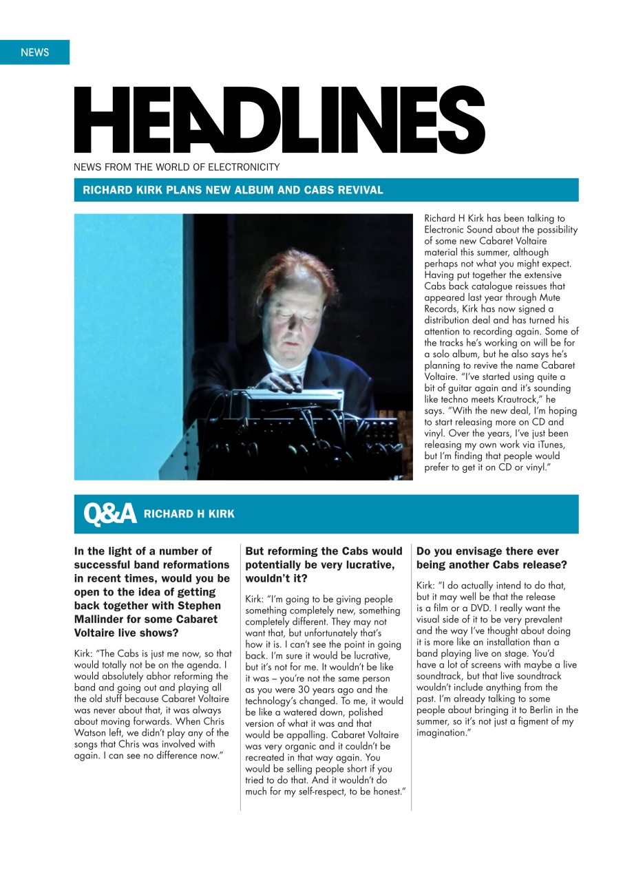 Electronic Sound Preview Pages