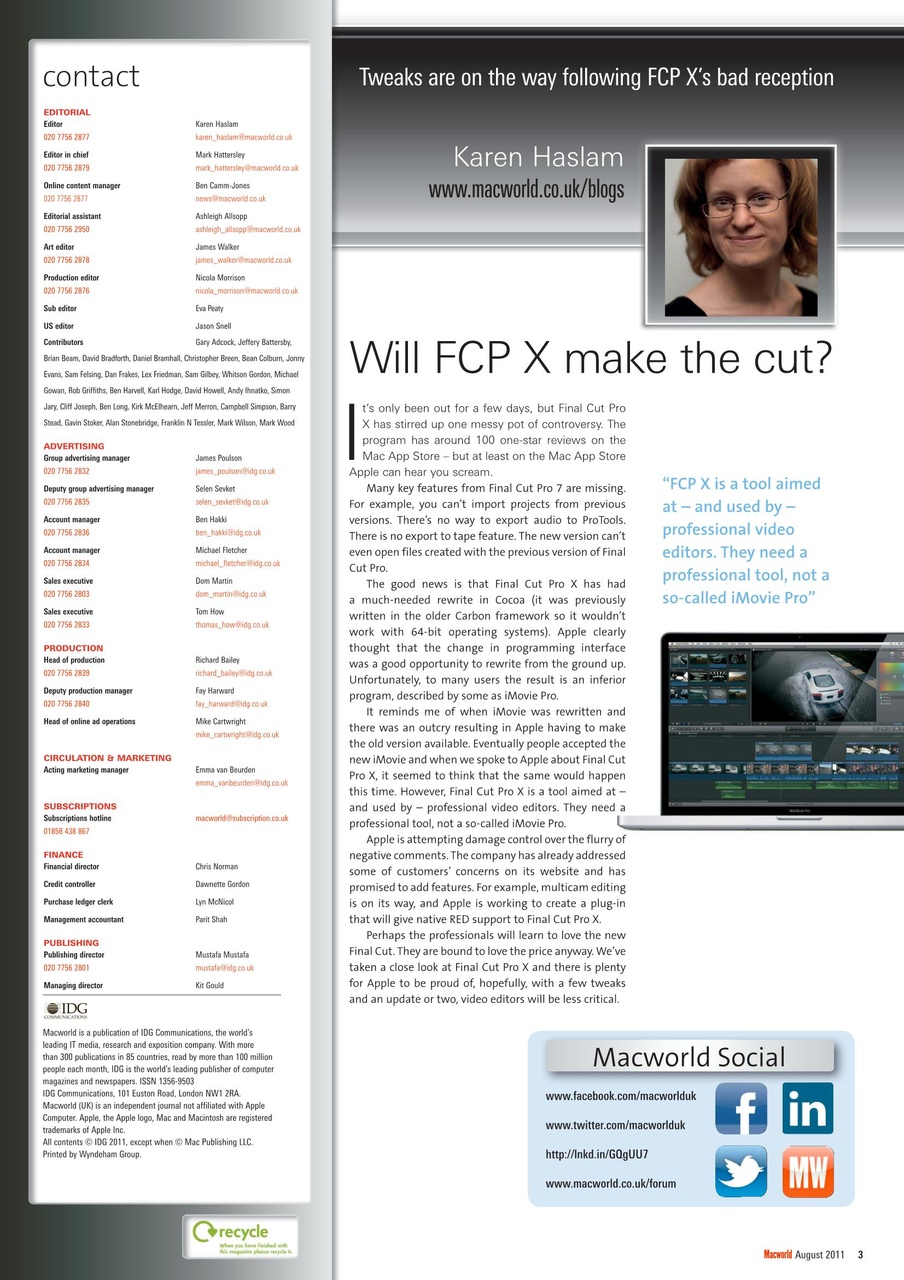 Macworld Preview Pages