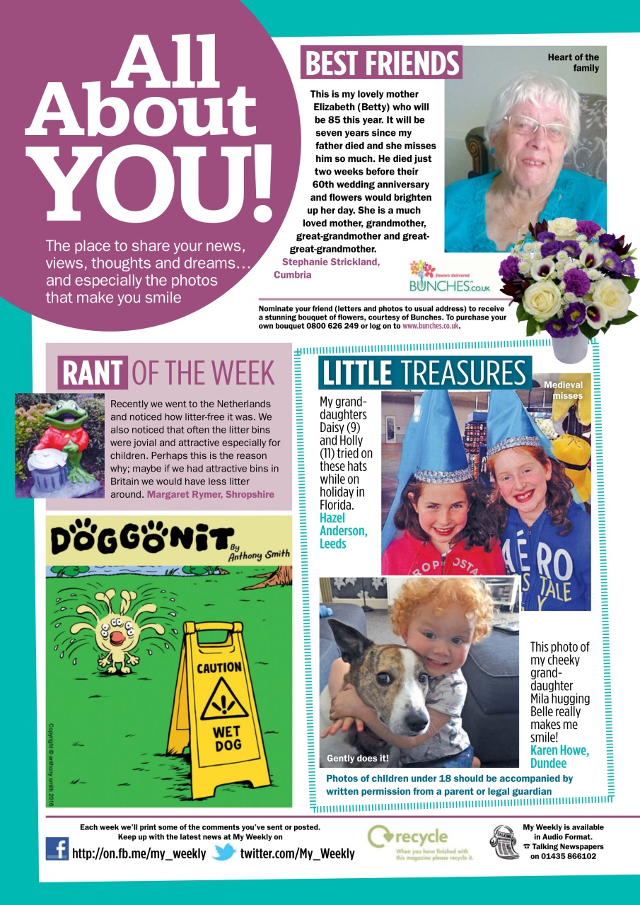 My Weekly Preview Pages