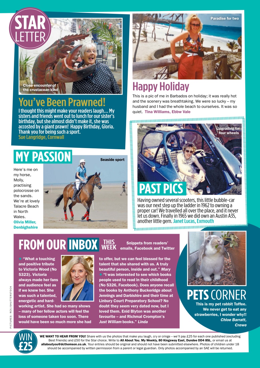 My Weekly Preview Pages