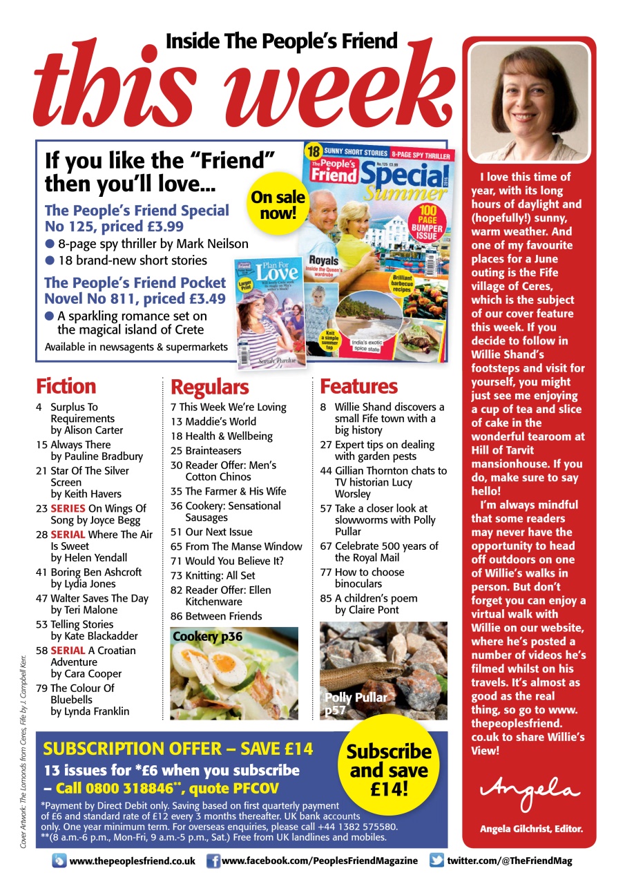The People’s Friend Preview Pages