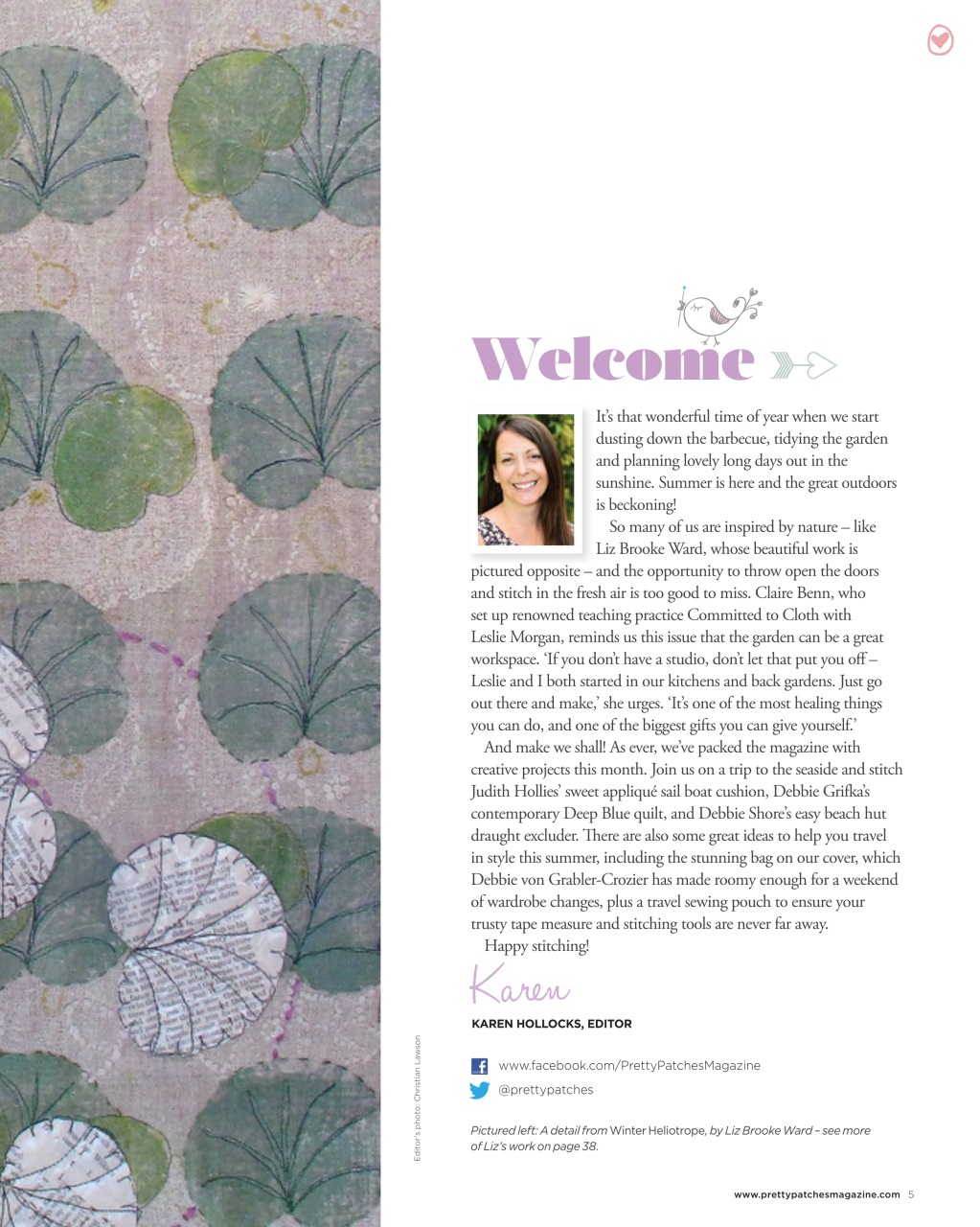 Pretty Patches Magazine Preview Pages