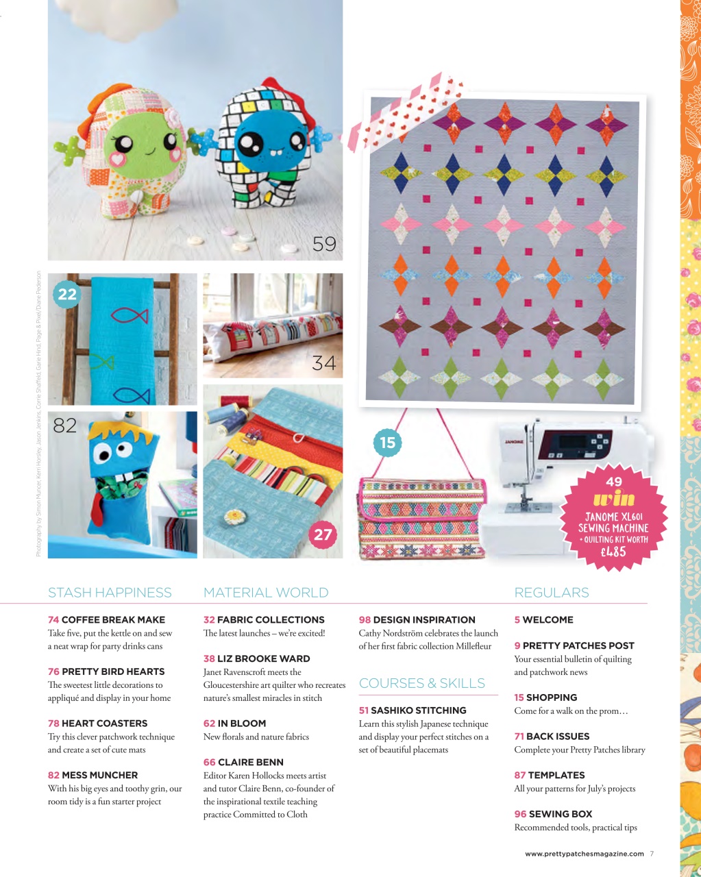 Pretty Patches Magazine Preview Pages