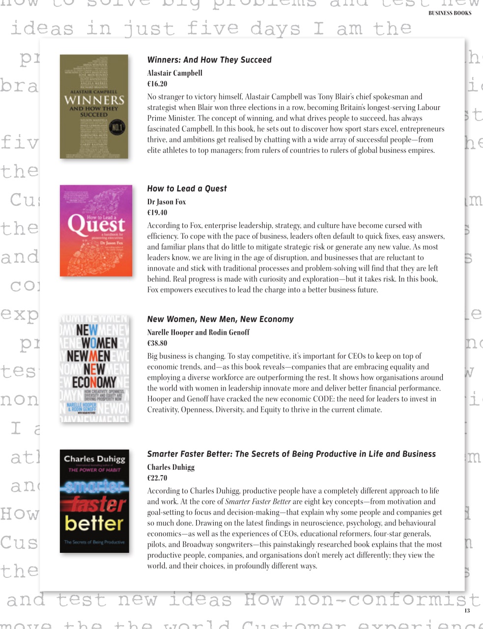 The CEO Magazine EMEA Preview Pages