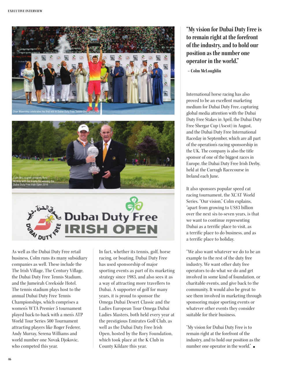 The CEO Magazine EMEA Preview Pages