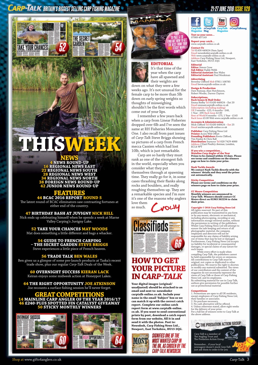 Carp-Talk Preview Pages