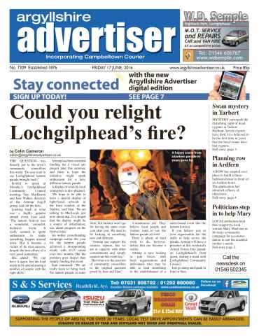 Argyllshire Advertiser issue 17th June 2016