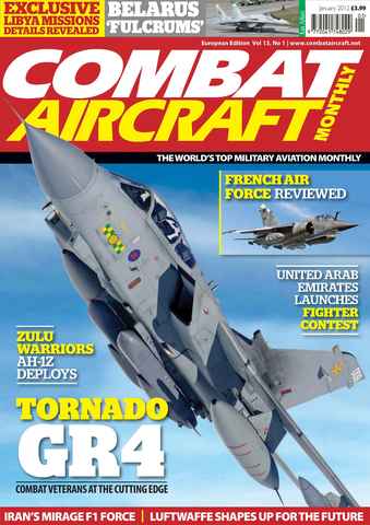 Combat Aircraft Journal issue European Edition - Vol 13 No 1