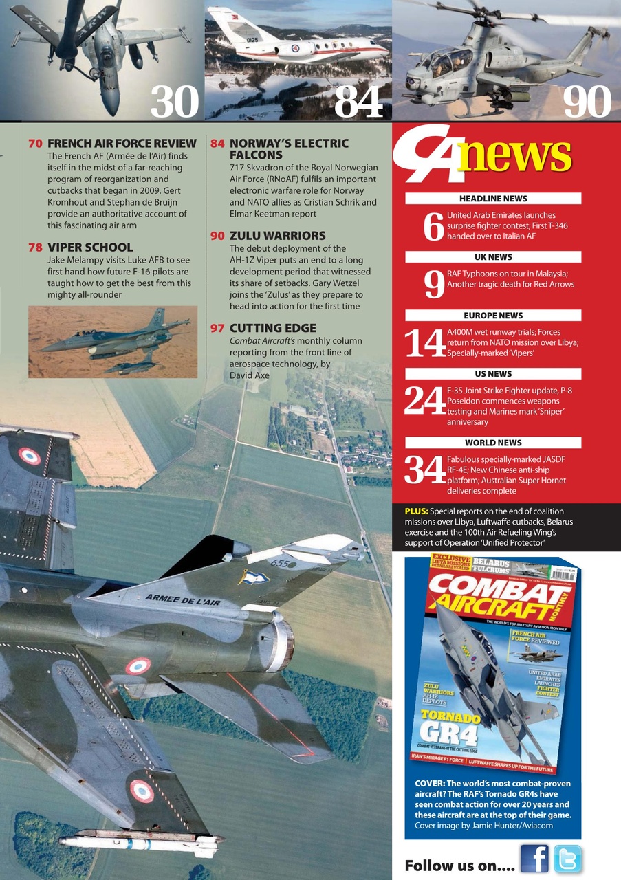 Combat Aircraft Journal Preview Pages