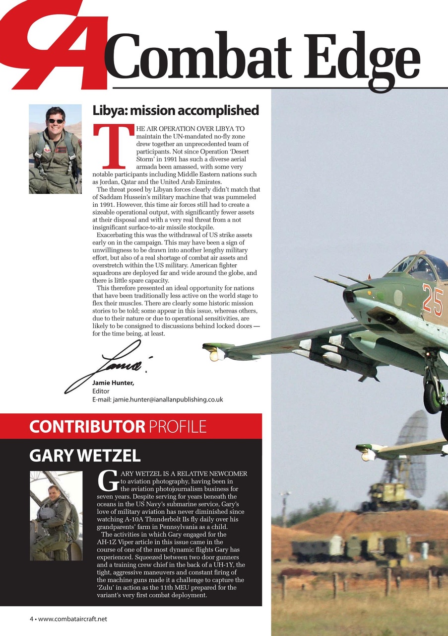 Combat Aircraft Journal Preview Pages