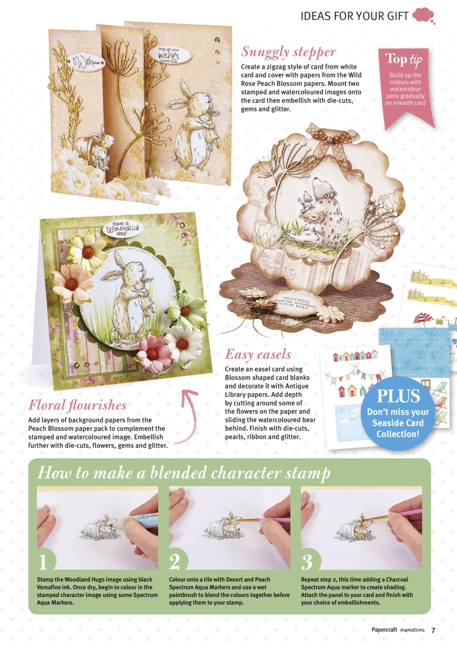 Papercraft Inspirations Preview Pages